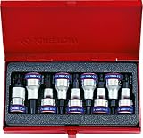 KT Pro Tools 4109PR 1/2 9-Piece Torx Head Bit Socket Set by KT Pro Tools