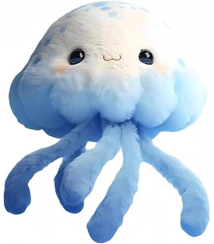 Amazon.co.jp: JIANEEXSQ クリエイティブ カラフル クラゲ ぬいぐるみ