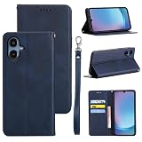 適用 Galaxy A25 5G ケース 手帳型 ギャラクシーA25 5G SC-53F SCG33 用 手帳型ケース スマホケース カバー 手帳型 PUレザー カード収納 財布型 耐衝撃 ケース マグネット スタンド機能付き 5色(Galaxy A25 5G SCG33 SC-53F 用 ケース 手帳型) (深い青)