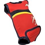 Konfidence Babywarma Baby Wetsuit - Red Wave (0-6 Months) by Konfidence