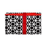 J.L. Childress Full Body Changing Pad, Black/Red Floral by J.L. Childress