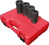 Sunexツール4626 3 / 4 "ドライブ組み合わせBuddホイールImpact Socket Set – 4 Piece