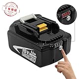 Vanko マキタ 18v バッテリー 6.0Ah マキタ BL1860b BL1830 BL1840 BL1850 BL1860 対応 互換品 残量表示 1年保証