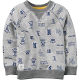 Carter's(カーターズ) フレンチテリー アスレチック プルオーバー グレー トップススウェット 4歳【並行輸入】