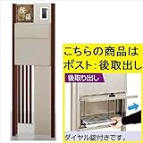 TOEX LIXIL　ファンクションユニット　ウィルモダン　組合せ例15-4　※ポスト：前入れ後出し　【リクシル】　【機能門柱　機能ポール】 　ミディアムチェリー
