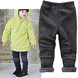 (ハニーブロッサム) HONEY BLOSSOM ベビー ＆ キッズ 【 裏起毛 レギンス パンツ 】 あったか 可愛い 男の子 女の子 防寒 冬 ボトムス お出掛け 保温 パンツ 0歳 6ヵ月 - 