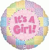 Betallic 18 Inch Balloon Patchwork Baby Girl Holog by Lightplan