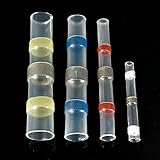 ILS - HS06 50 pieces Waterproof Solder Sleeve Heat Shrink Wire Splices Butt Connector