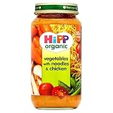 Hipp Organic Vegetables with Noodles & Chicken 10mth+ (250g) 麺とチキン10Mthの+とヒップ有機野菜（ 250グラム）