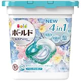 ボールド 洗濯洗剤 ジェルボール4D フレッシュフラワーサボン 本体 12個 4つの機能が1つで完璧!