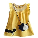 Plus Nao(プラスナオ) ノースリーブワンピース ミニワンピース Aラインワンピース 子供服 女の子 女児 キッズ KIDS ミニ丈 フリルスリーブ イエロー 13