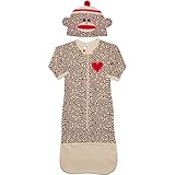 SOZO（ソゾ）ソックモンキーキャップ付スリーパー（ベージュ・おさる）ベビー,女の子,男の子,出産祝い,ギフト,プレゼント【並行輸入】