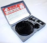 Pit Bull CHIS801 Pit Bull CHIS801 Hole Saw Kit with 12 Saws, 2 Mandrels and Case, 16-Piece [並行輸入品]