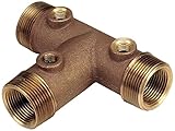 Parts2O TCU78-635DLF Well Brass Tank Tee [並行輸入品]
