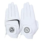 GloveGuruGolf[グローブグルゴルフ] [2種2枚セット] ゴルフグローブ メンズ 左手用 全天候23cm(S-M)