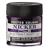 ニッカー ポスターカラー 40ml 10 コバルトバイオレット
