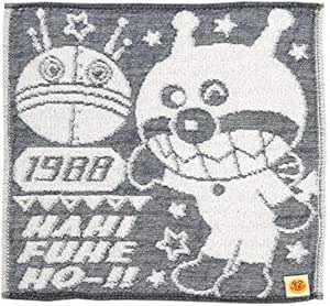 アンパンマン デニム ガーゼ ミニタオル ハンカチ ハンドタオル 日本製 キッズ こども ベビー 子供 綿100 ばいきんまん ドキンちゃん コキンちゃん だだんだん おでかけ Baby Anpanman ばいきんまん ガーゼ ガーゼハンカチ ベビー マタニティ Amazon