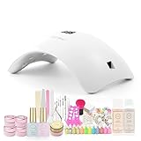 ジェルネイルキット スターターキット 初心者 iro gel イロジェル カラージェル (使いやすさで選んだ4色セット) + UV LED 36Wライト