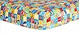 Trend Lab Dr. Seuss Alphabet Seuss Squares Crib Sheet