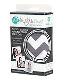 Hold Me Close Nursing Scarf (extra large gray chevron) by Hold Me Close