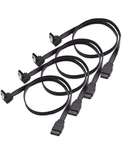 Amazon | SATA ケーブル 6本セット 高速 6Gbps SATA3 ケーブル