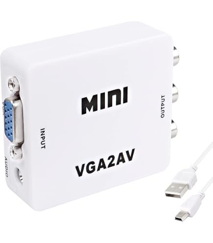 Amazon.co.jp: Monoprice 104722 RCA to SビデオVGAコンバータ