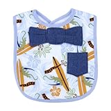 Trend Lab Dress Up Bowtie Bib, Surf's Up by Trend Lab [並行輸入品]