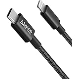 Anker New Nylon USB C to Lightning Cable, USB-C to Lightning Charging Cord for [Apple MFi Certified] for iPhone 11 Pro/X/XS/X