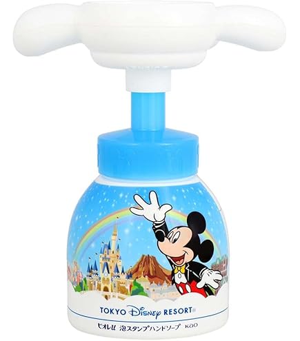 Amazon | ミッキー＆ミニー シェイプハンドソープ 石鹸 ディズニー