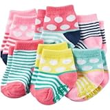 Carter's(カーターズ) 6パックソックス マルチ 小物くつ下・タイツ 0～3ヶ月【並行輸入】