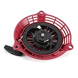 リコイルスターター 交換 汎用エンジンパーツ 草芝刈り機 プルスタートアセンブリ リコイルカバー スペアパーツナイロンロープ