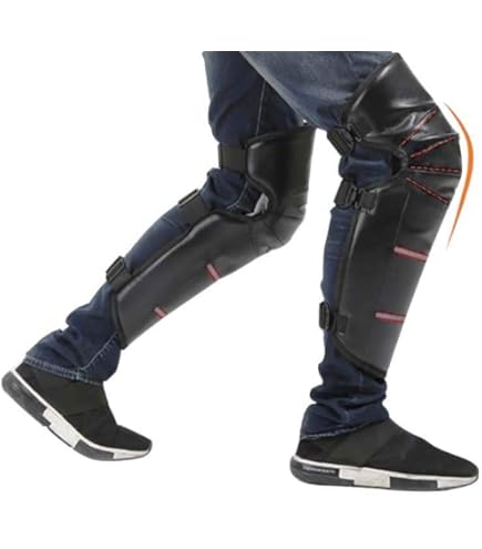 Amazon | ラフアンドロード(ROUGH&ROAD) サイドZIPレザーレッグ