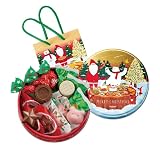 ゴンチャロフ クリスマス お菓子 チョコレート 専用袋付き★go-enオリジナルミニ菓子付き アドベントカレンダー (プレーンチョコレート（缶）)