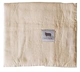Fabric Plus 夢みるどうぶつえんガーゼおくるみ みるくいろヒツジ 105×105cm 綿100% 日本製