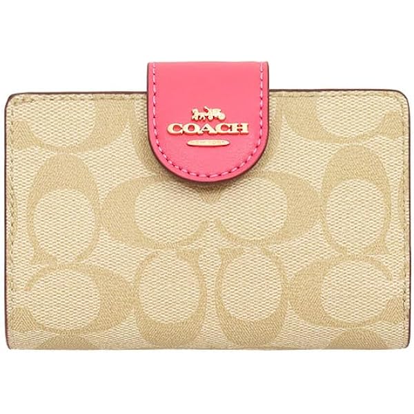 COACHの二つ折り財布 COACH コーチ シグネチャー 二つ折り 財布 33034 中古 4