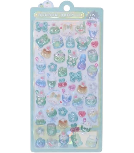 Amazon | クーリア シール ボンボンドロップシール（オーロラ