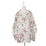 MRZD　授乳ケープ　マタニティ　出産祝い　フリーサイズ　多機能　 汗っかきの赤ちゃんに優しい　 綿100%　母乳育児サポート 軽量 持ち歩き お出掛けに便利 (浅い灰色)