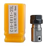 HOZLY C16 ER11A 35L 6mm スピンドル　モータ　クランプ　ロッド