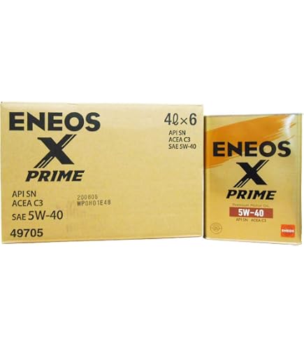 Amazon | ENEOS X PRIME (エックスプライム) エンジンオイル SN C3 5W