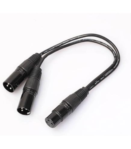 Amazon | BELDEN ベルデン 1503A XLRメス3Pin - XLRオス3Pin ×2 分岐