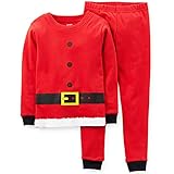 カーターズ（Carter's)男女兼用サンタさんなりきりハッピークリスマス綿素材パジャマ上下2点セット　並行輸入 (2t(95cm-100cm)) [並行輸入品]
