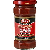Amazon.co.jp: 唐辛子入り中華調味料 豆板醤 300g