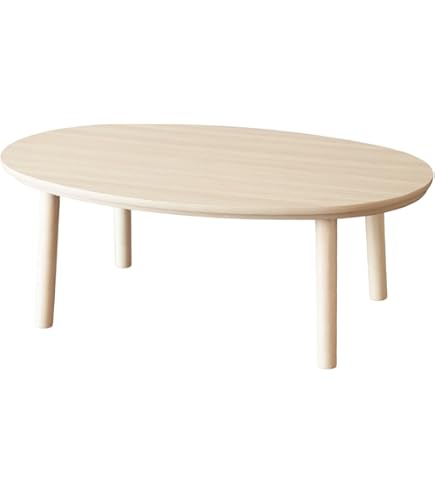 Amazon.co.jp : KEN JAPAN こたつ 楕円形 105 こたつテーブル 105×70cm