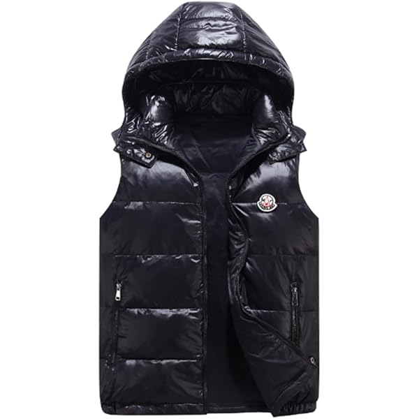 Amazon | [モンクレール] ダウンベスト ファー ガリヌール ジレ