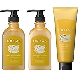 [3点セット] DROAS ドロアス | リニューアル 【モイストグロッシー】 シャンプー トリートメント ヘアマスク 3点セット クラシックフルーティの香り ダメージ さらさら ヘアケア どろあす 保湿 泥 クレイ