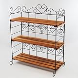 3段スパイスラック(ブラウン)