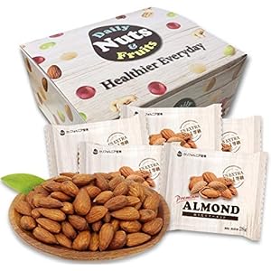 小分け煎りたてアーモンド 1kgに8g追加!(28gx36袋) 産地直輸入 無塩 無油 無添加 素焼きアーモンド(等級…