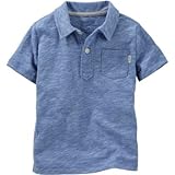 OSHKOSH(オシュコシュ) ジャージポロ ブルー トップス半袖シャツ 5歳【並行輸入】