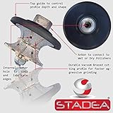 STADEA Diamond Profile Wheel / Profile Grinding Wheel Full Bullnose 30 MM 1 1/4" high for Grinder Po
