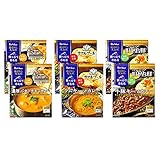 【Amazon.co.jp 限定】ハウス 選ばれし人気店シリーズ 3種(ビーフカリー/キーマカレー/バターチキン)×2個
